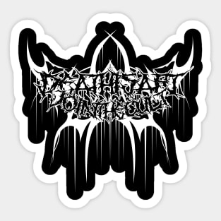 Death is Art!! Sticker